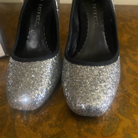 Jessica Bennett large glitter heels size 8 - Picture 4 of 7